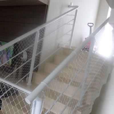 Garanta a seguridade do seu imóvel com a instalação de redes de proteção para escadas em Campinas da Itália Redes